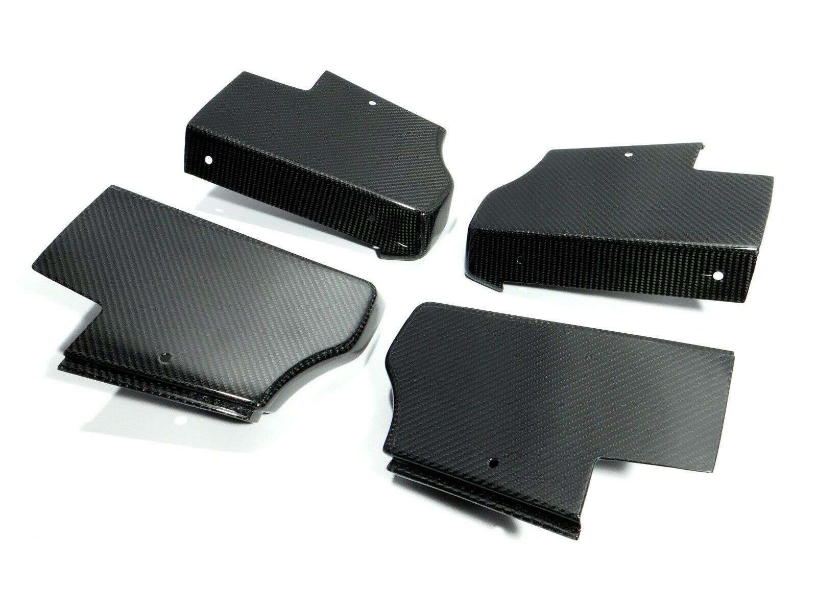 Carbon Fiber Running Boards End Caps Covers for Mercedes-Benz W463a W464
